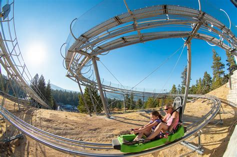 Alpine slide big bear - At the time of writing, the cost to ride the mountain coaster at Big Bear is as follows: Ride. Price. Single Ride (54″ and taller) $20. Child (38″ – 54″ tall) $10. Double riding is permitted as long as the combined weight does not exceed the maximum – 370 lbs in dry conditions and 325 lbs in wet conditions. Children must be at least 3 ...